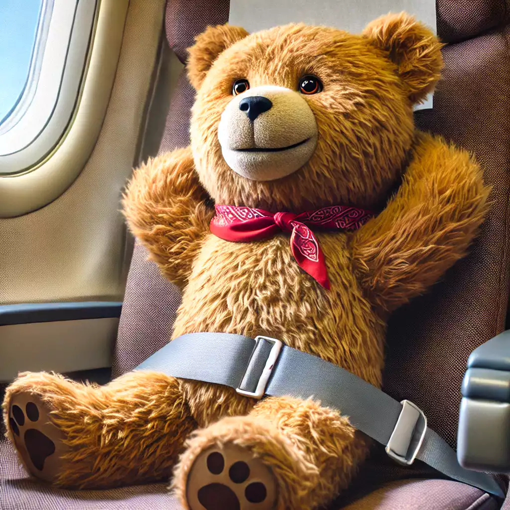 Wualito con cinturón de seguridad van